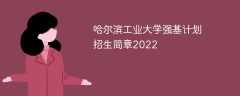 哈尔滨工业大学强基计划招生简章2022