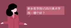 新乡医学院VS四川美术学院，哪个好？