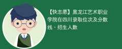 黑龙江艺术职业学院在四川录取位次及分数线、招生人数（2021-2023招生计划）