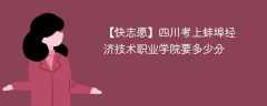 2024四川考上蚌埠经济技术职业学院要多少分（附2021-2023录取分数线）