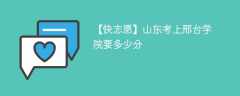 2025山东考多少分能上邢台学院(附2022-2024录取分数线)