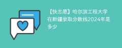 哈尔滨工程大学在新疆录取分数线2024年是多少（2024~2022近三年分数位次）