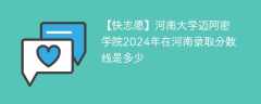 河南大学迈阿密学院2024年在河南录取分数线是多少（2023~2021近三年分数位次）