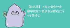 上海立信会计金融学院在宁夏录取分数线2024年是多少（2023~2021近三年分数位次）