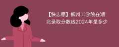 柳州工学院在湖北录取分数线2024年是多少（2024~2022近三年分数位次）