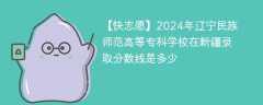 2024年辽宁民族师范高等专科学校在新疆录取分数线是多少（2024~2022近三年分数位次）