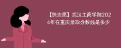 武汉工商学院2024年在重庆录取分数线是多少（2023~2021近三年分数位次）