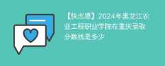 2024年黑龙江农业工程职业学院在重庆录取分数线是多少（2024~2022近三年分数位次）