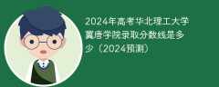 2024年高考华北理工大学冀唐学院录取分数线是多少（2024预测）