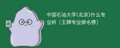 中国石油大学(北京)什么专业好（王牌专业排名榜）