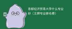 首都经济贸易大学什么专业好（王牌专业排名榜）