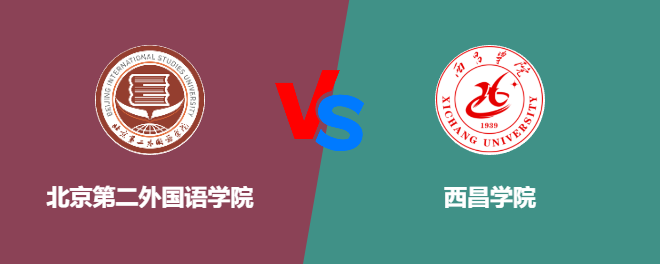 北京第二外国语学院VS西昌学院，哪个好？