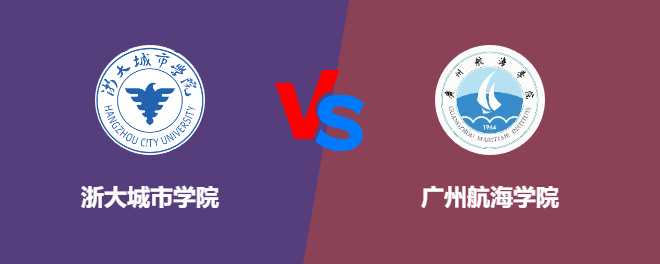 浙大城市学院和广州航海学院对比哪个好