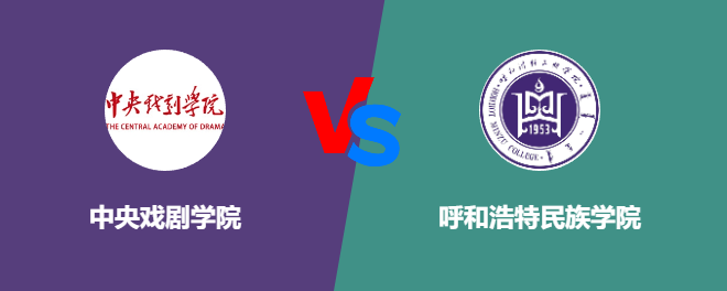 中央戏剧学院和呼和浩特民族学院对比哪个好