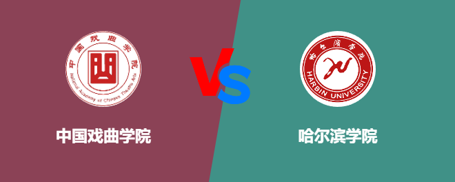 中国戏曲学院pk哈尔滨学院，哪个好？