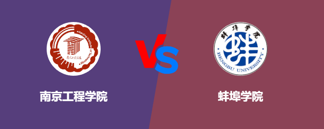 南京工程学院pk蚌埠学院，哪个好？