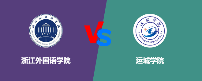 浙江外国语学院pk运城学院，哪个好？
