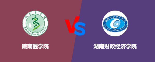 皖南医学院和湖南财政经济学院对比哪个好