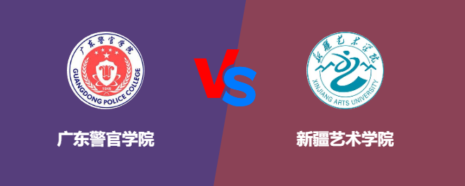 广东警官学院和新疆艺术学院对比哪个好
