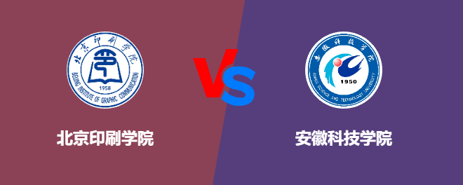 北京印刷学院和安徽科技学院哪个好【VS对比】