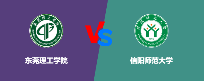 东莞理工学院pk信阳师范大学，哪个好？