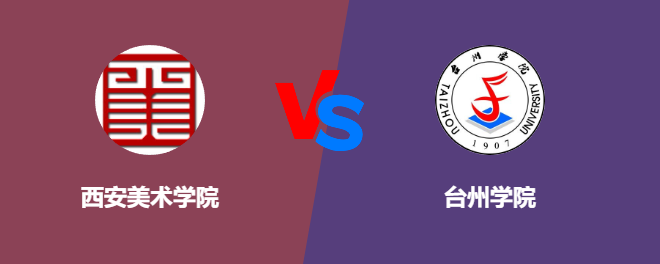 西安美术学院VS台州学院，哪个好？