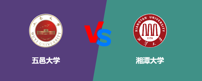 五邑大学和湘潭大学对比哪个好
