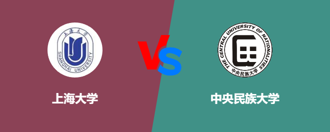 上海大学和中央民族大学对比哪个好