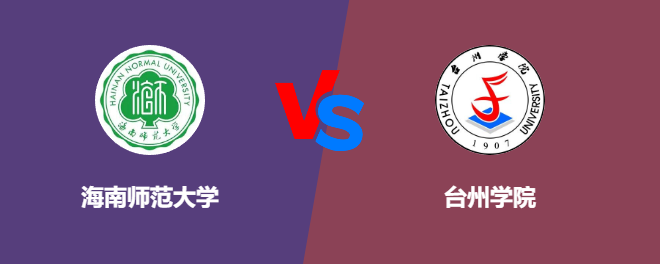 海南师范大学和台州学院对比哪个好