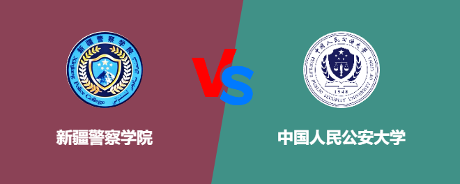 新疆警察学院和中国人民公安大学对比哪个好