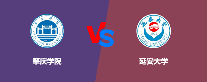 肇庆学院VS延安大学，哪个好？