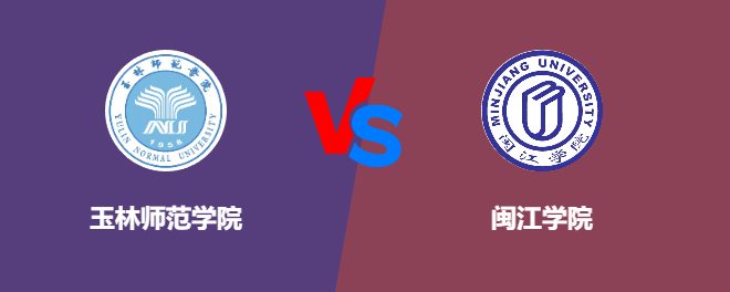 玉林师范学院pk闽江学院，哪个好？