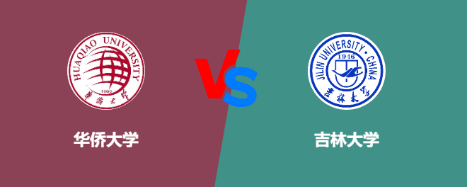 华侨大学pk吉林大学，哪个好？