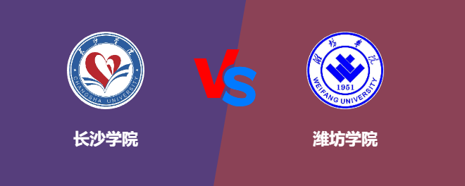长沙学院VS潍坊学院，哪个好？