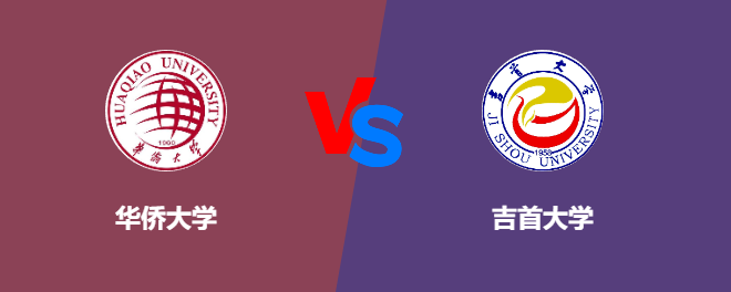 华侨大学VS吉首大学，哪个好？
