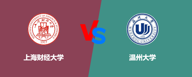 上海财经大学pk温州大学，哪个好？