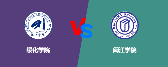 绥化学院VS闽江学院，哪个好？