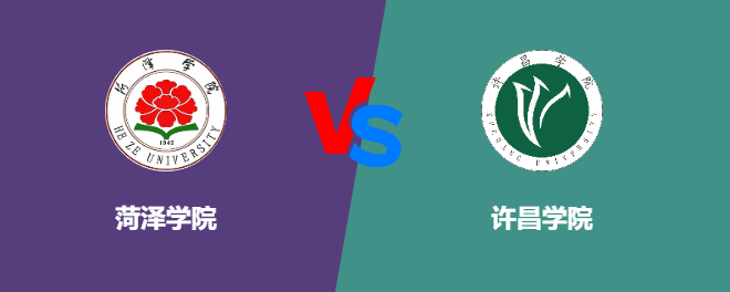 菏泽学院pk许昌学院，哪个好？