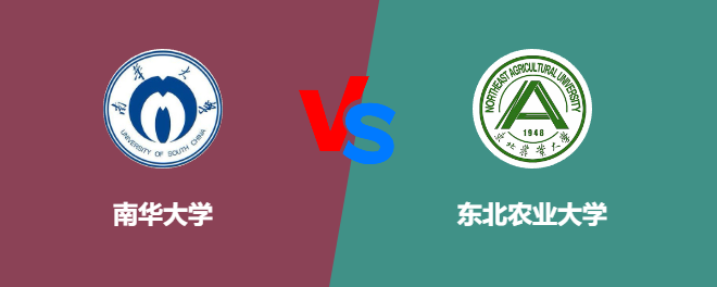 南华大学VS东北农业大学，哪个好？