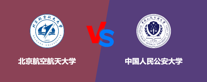 北京航空航天大学VS中国人民公安大学，哪个好？