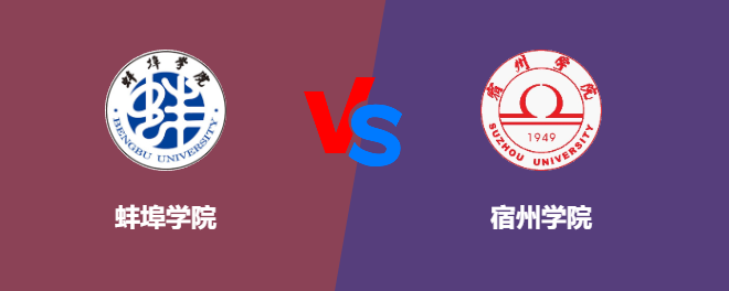 蚌埠学院和宿州学院对比哪个好