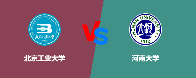 北京工业大学VS河南大学，哪个好？