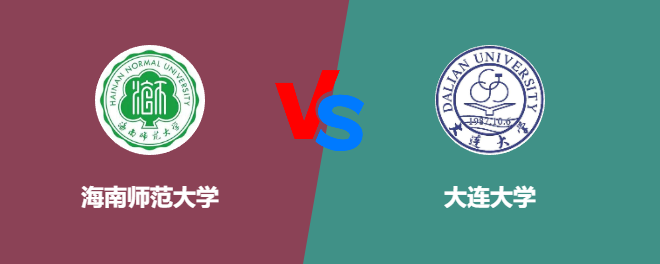 海南师范大学和大连大学对比哪个好