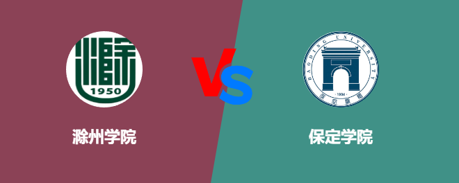 滁州学院VS保定学院，哪个好？