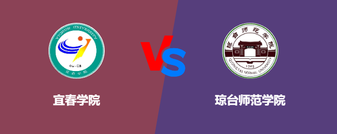 宜春学院VS琼台师范学院，哪个好？