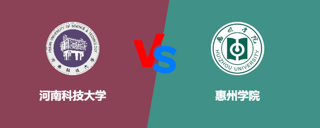 河南科技大学pk惠州学院，哪个好？