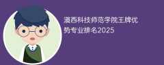 滇西科技师范学院王牌优势专业排名2025