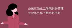 山东石油化工学院财务管理专业怎么样？排名好不好