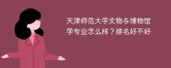 天津师范大学文物与博物馆学专业怎么样？排名好不好