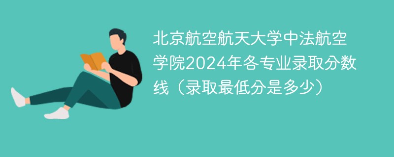 北京航空航天大学中法航空学院2024年各专业录取分数线（录取最低分是多少）